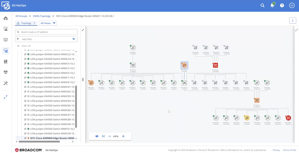 How DX NetOps Topology Streamlines and Optimizes Triage