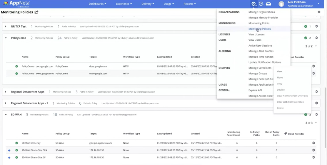 Scale Observability, Streamline Operations with AppNeta Monitoring Policies
