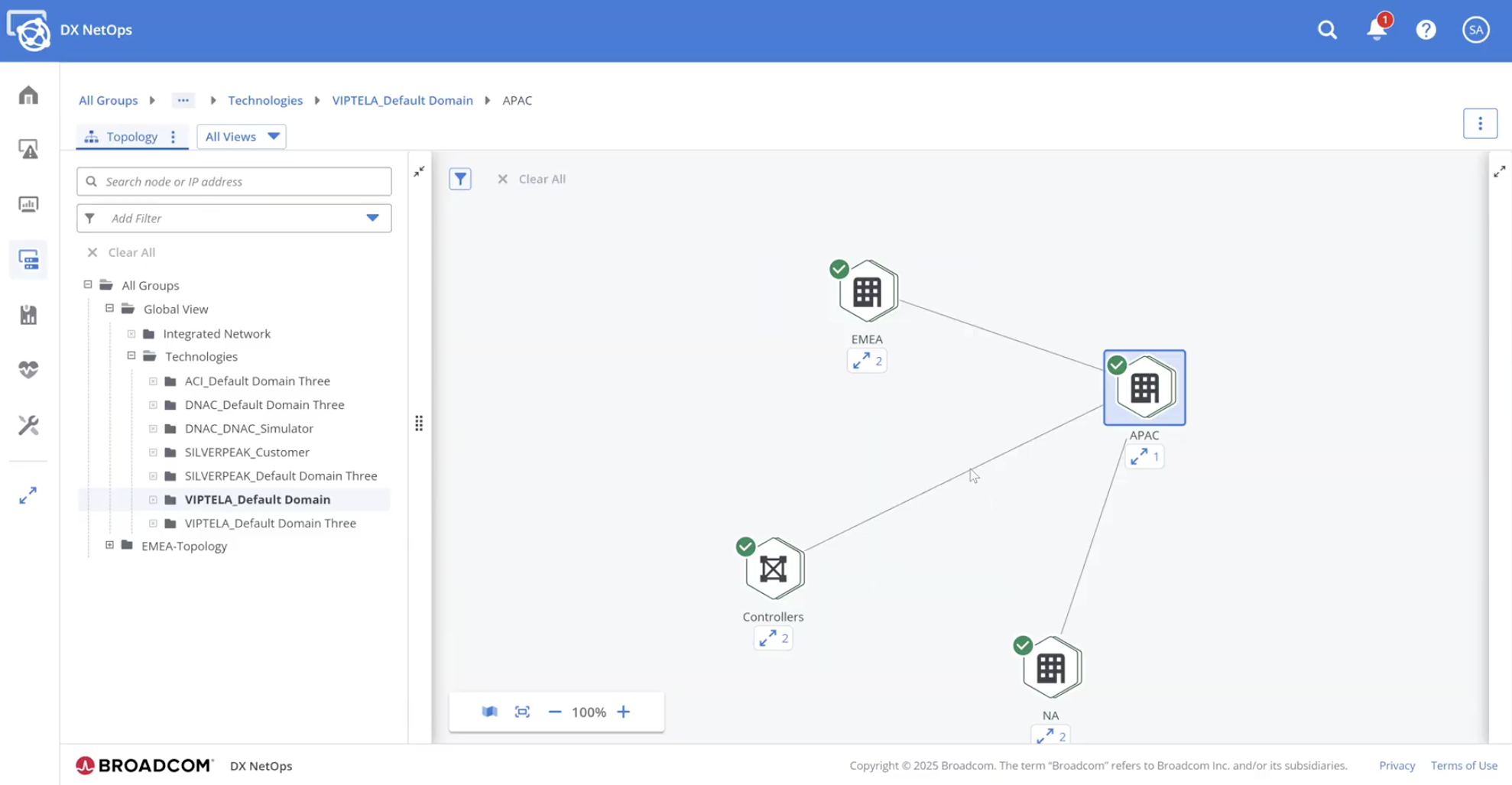 ESD_FY25_Academy-Blog.Streamlining the Complexity of SD-WAN Deployments With DX NetOps Topology.Figure 1