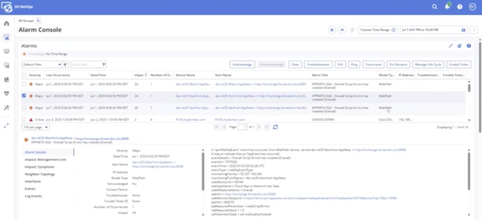 ESD_FY25_Academy-Blog.Weaving AppNeta Experience Insights into DX NetOps - A Step-by-Step Guide.Figure 1