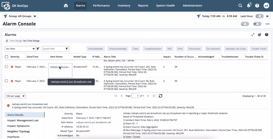 ESD_FY22_Academy-Blog.Broadcom Software Launches Cloud-Based Log Analytics Service for Data-Driven Network Visibility.Figure 1